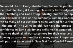 Faithful Plumbing & Heating